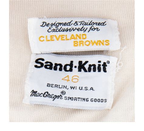 Cleveland Browns 1987-90 Away Jersey