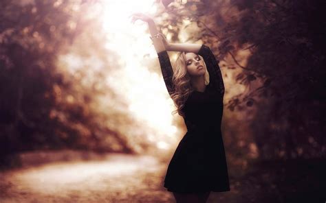 Women Dress Black Dress Blonde Wallpapers HD Desktop And Mobile Backgrounds