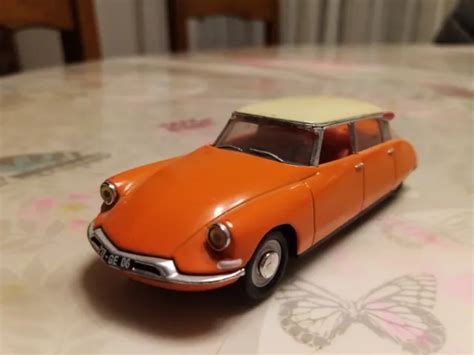 Citroen Ds Id Orange Uh No Solido Norev Eligor Dinky Eur