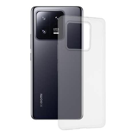 Кейс за Xiaomi 13 Pro - Techsuit Clear Silicone - Прозрачен - eMAG.bg