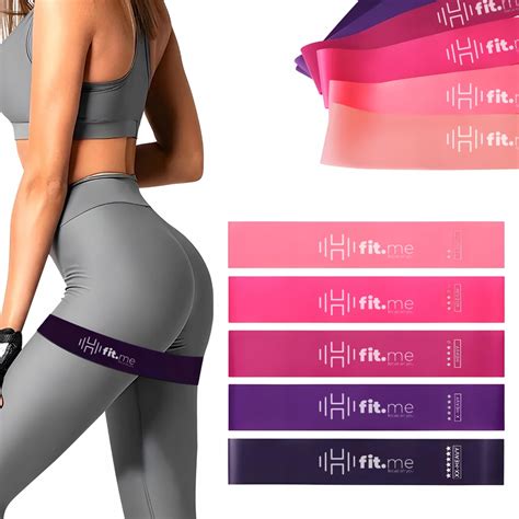 ZESTAW 5 GUM DO ĆWICZEŃ MINI BAND FIT ME TAŚMY FM78 15883877320