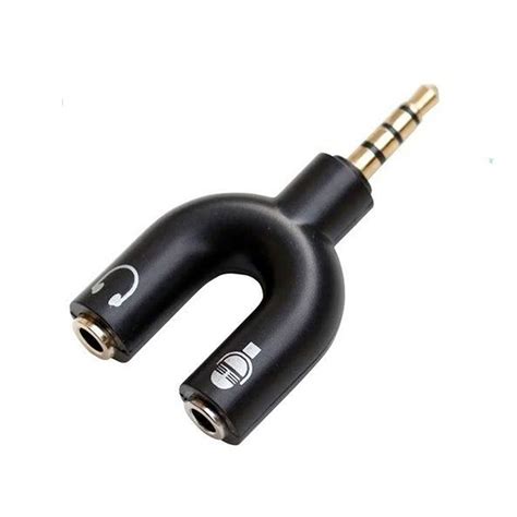 Adaptador Para Fone E Microfone - Adaptador para fone de ouvido e microfone em notebook P2 P3 CSR 2003GR ...