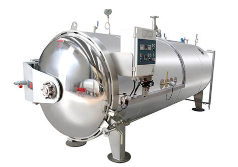 Steam Retort Horizontal Steam Sterilizer Canning Autoclave