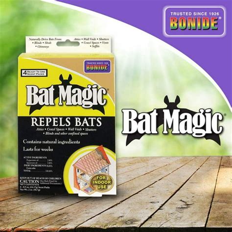 Bonide (BND876) - Bat Magic Ready to Use Indoor Bat Repellent Scent ...