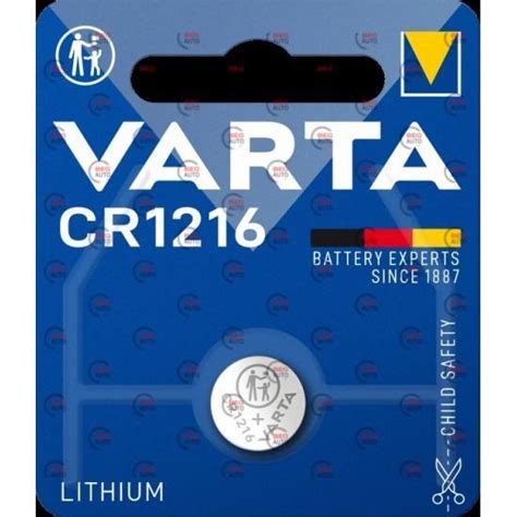 Батарейка "таблетка" Літієва 3.0V CR1216 Блист. Varta — Купити Недорого ...