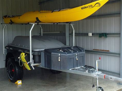 Chassis Mounted Overhead Kayak Boat Rack Pod Trailers And Campers Nz