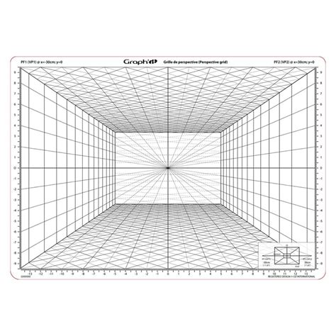 Grille De Perspective Frontale Graph It Les Marqueurs Arts