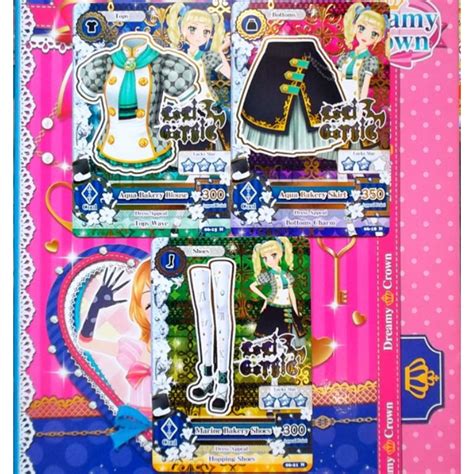 Jual Kartu Aikatsu Indo Normal Set Asli Murah Seri Yurika Loli Gothic