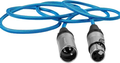 Kondor Blue 3 Pin XLR Male To 3 Pin XLR Female Audio KB MXLR F 5