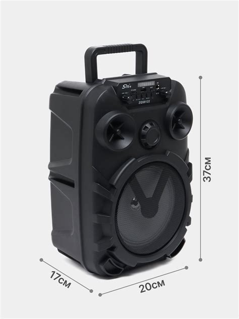 Колонка беспроводная портативная Sing-e калонка караоке с Bluetooth и ...