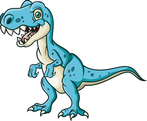 Cartoon angry dinosaur on white background 7098293 Vector Art at Vecteezy