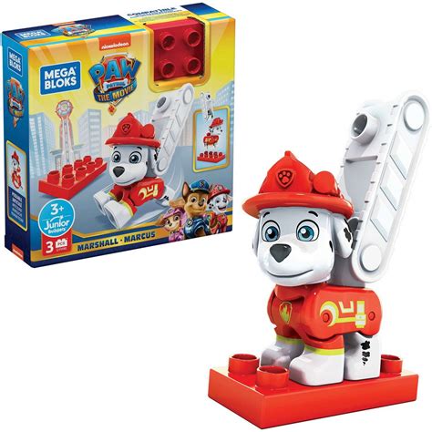 Конструктор Mega Bloks Щенячий патруль Щенок Маршалл GYH90 купить по ...