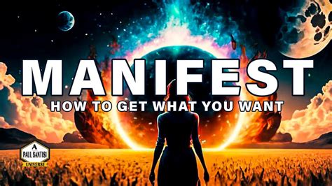 How To Manifest What You Want Guided Meditation Youtube