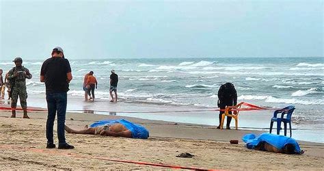 Tragedia En Playas De Tuxpan Mueren Ahogados Cuatro Turistas Del