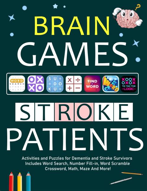 Buy Brain Games For Stroke Patients Activities And Puzzles For