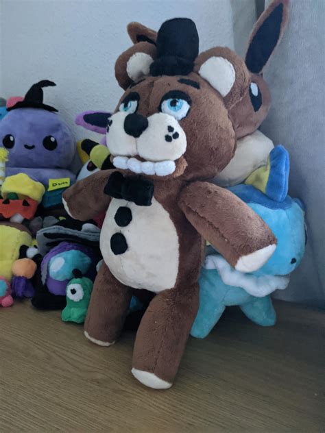 I made a Freddy fazbear plushie! : r/fivenightsatfreddys