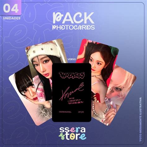 Aespa Hot Mess Warner Music Store Japan Pob Photocards Fanmade Shopee Brasil