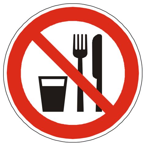 No Food Or Drink Sign Example clipart free image download - Clip Art ...