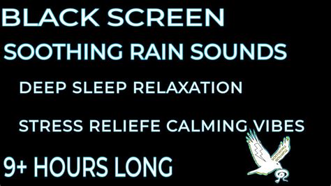 Soothing Rain Sounds For Deep Sleep Relaxation Stress Relief Calming