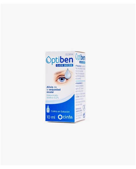 OPTIBEN LUBRICANTE OCULAR GOTAS 10 ML