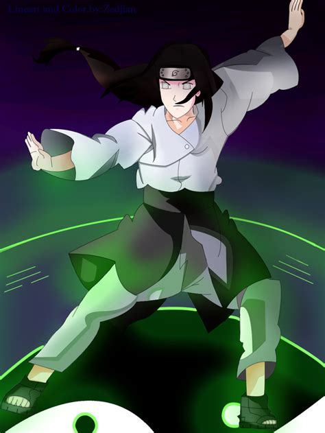 Neji Hyuga Pose