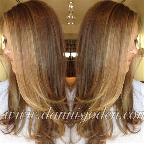 Subtle Face Framing Balayage Long Layers Hair By Danni Sjoden