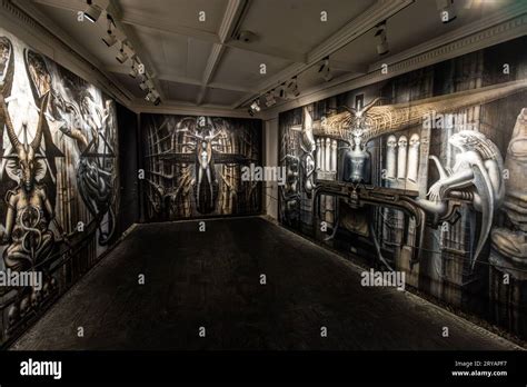 Museum Hr Giger In Gruyeres Since 1998 A Large Number Of Gigers Most