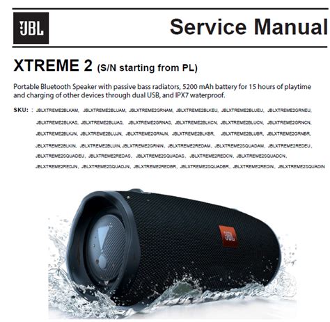 JBL XTREME 2 - Áudio - EletrônicaBR.com