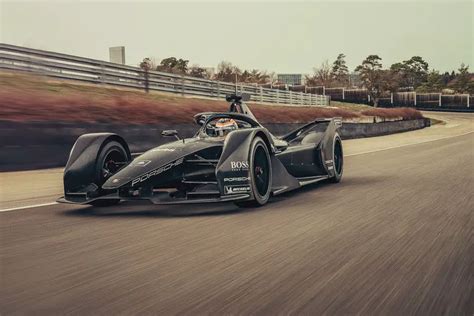 Porsche Formula E car successfully made its first kilometers