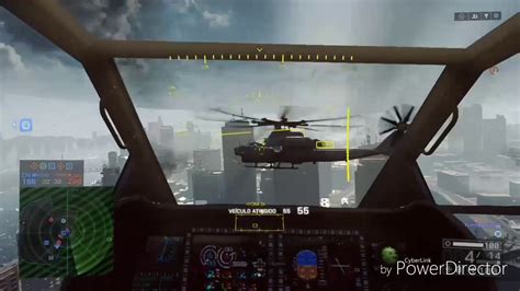 BF4 Gameplay helicóptero de ataque Z 10W XANGAI YouTube