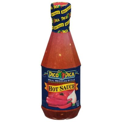 Pico Pica Pico Pica Hot Sauce Real Mexican Style 15 5 Oz Shop Stater Bros Markets