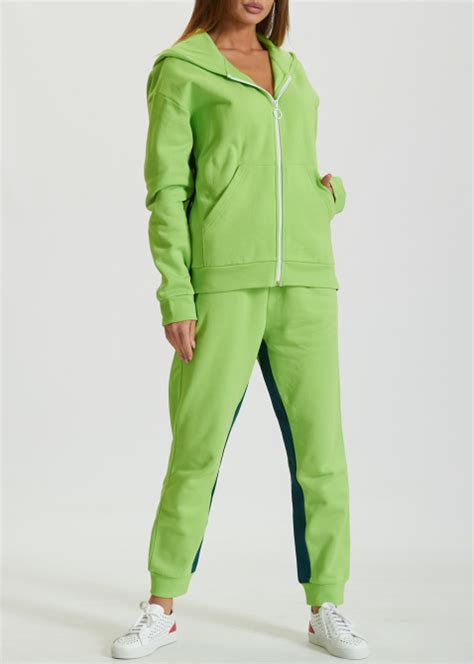 Спортивный костюм Iceberg Ice Play салатового цвета 172168 купить в ...