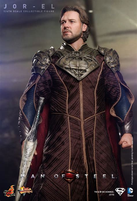 Man Of Steel Hot Toys Jor El Collectible Action Figure Geektyrant