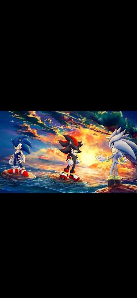 Sonic Vs Shadow Vs Silver Wallpaper