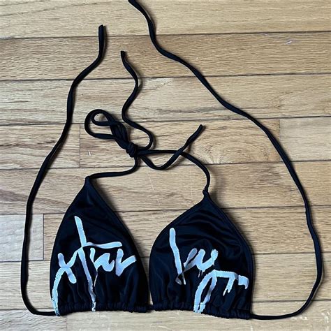 String Bikini Top Vintage Hurley Bikini Top So Cute Depop