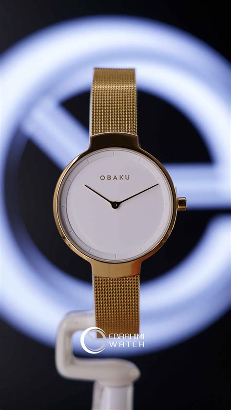 ساعت مچی اوباکو (Obaku) کوارتز - گالری ساعت ابراهیمی