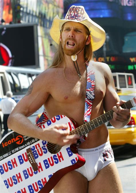 Naked Cowboy Considers White House Bid UPI