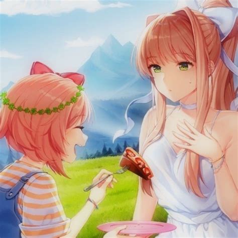 Doki Doki Anime Popee The Performer Novela Visual Canvas Painting