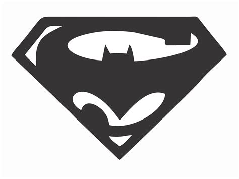 Superman Logo Stencil