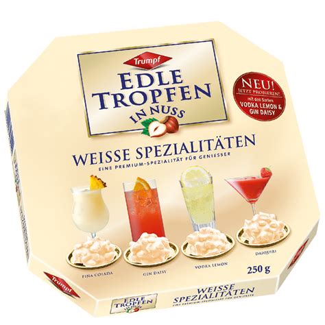 Trumpf Edle Tropfen in Nuss Weisse Spezialitäten 250g Online kaufen