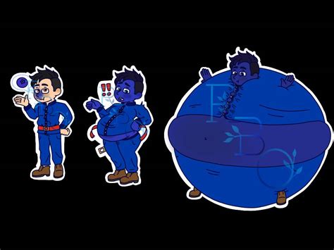 Blueberry Inflation 71 Style Stickers By Vacc The Third On Deviantart