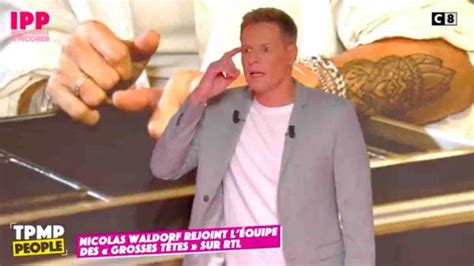 Tpmp Matthieu Delormeau Sen Prend Violemment Nicolas Waldorf Mce Tv