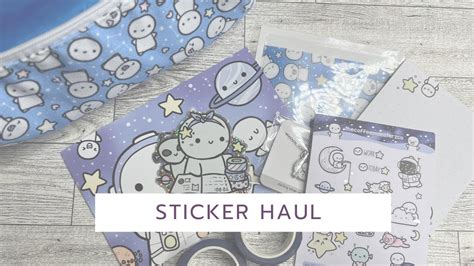 Sticker Haul Featuring Lisa Lorene Plans And Thecoffeemonsterzco