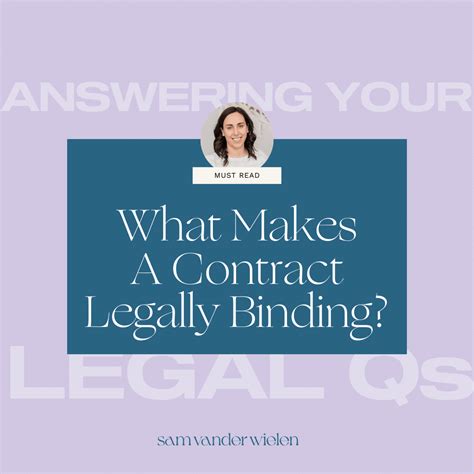 What Makes A Contract Legally Binding In Texas At Genroyalblog Blog