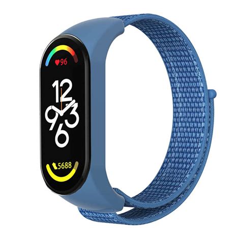 Xiaomi Mi Band Nylonarmband Blau Smartwatcharmbaender De