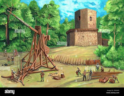 Medieval Trebuchet High Resolution Stock Photography And Images Alamy