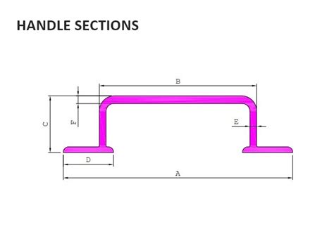 Jindal Aluminium Handle Sections