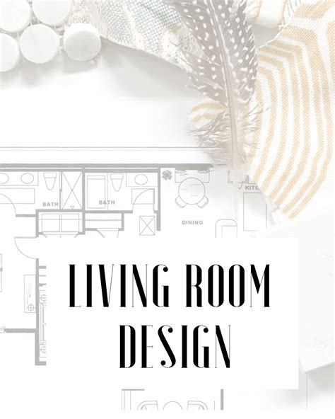 Living Room Design - E.Design - greige design