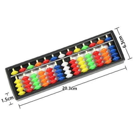 Abacus En Plastique Abacus Soroban Soroban Tool De Calcul Tiges Avec