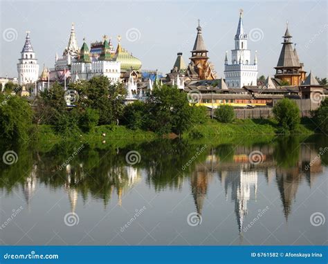 Izmaylovskiy Kremlin in Moscow Russia Stock Photo - Image of moscow ...